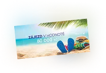 Zájezd dle vlastního výběru v hodnotě 80 000 Kč